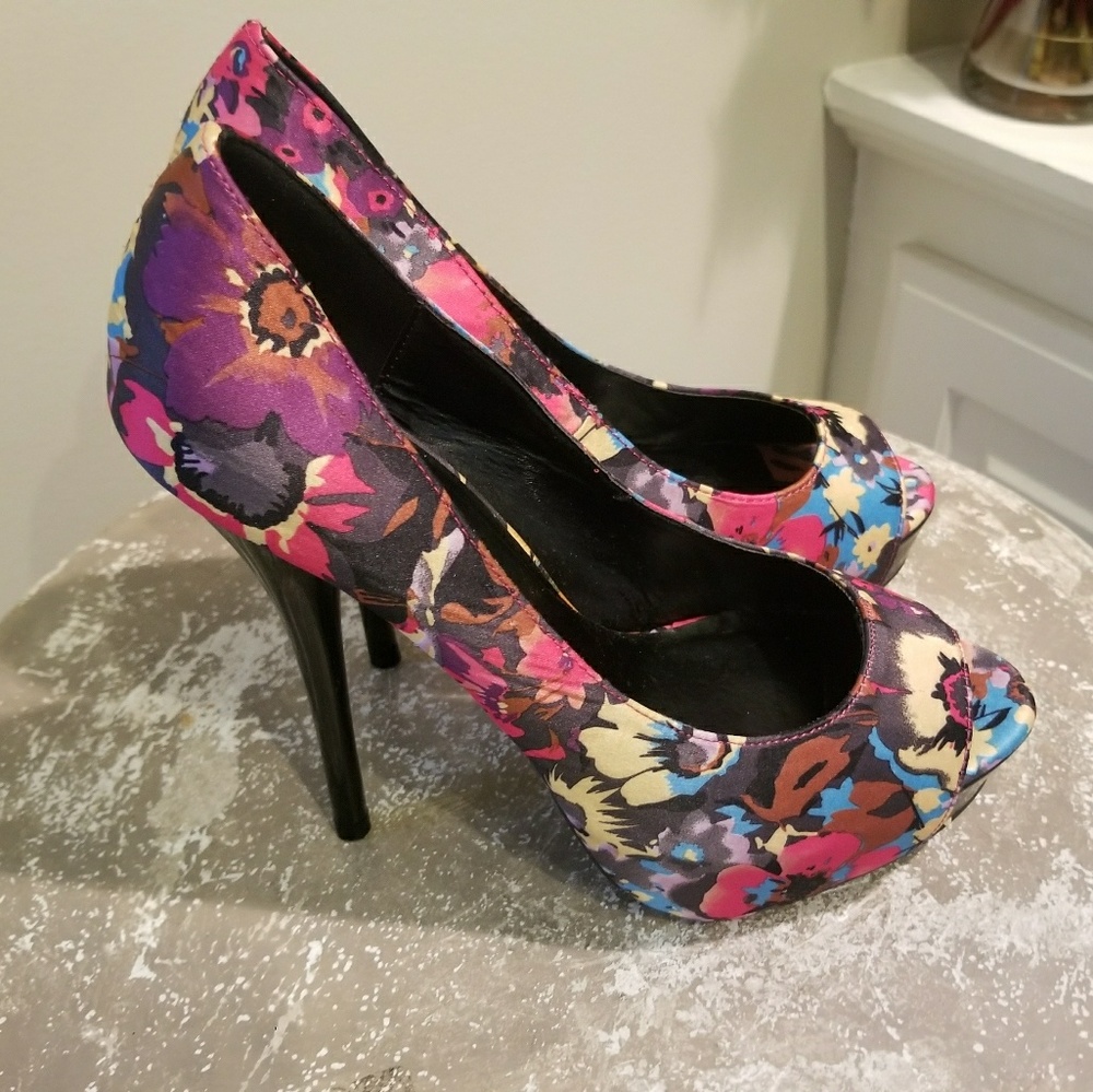 Floral Heels